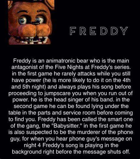 Freddy however i think it was chica who killed phone guy | Fnaf, Five nights at freddy's, Fnaf funny