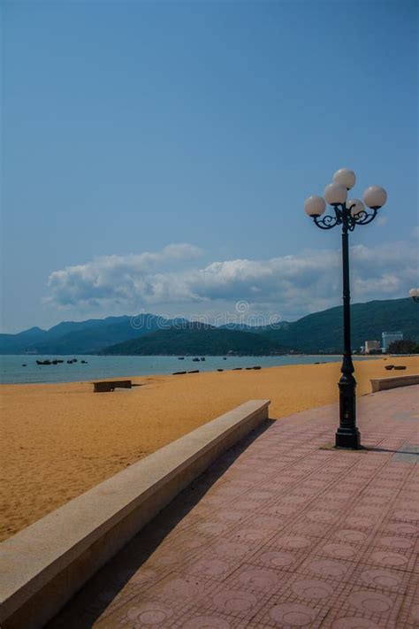 Qui Nhon beach stock photo. Image of beach, peaceful - 79169162