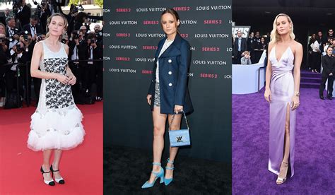 Golden Globe Nominee Brie Larson’s Shoe Moments Through the Years: Electric Blue Louis Vuitton ...