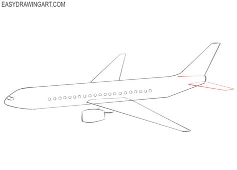 How to Draw an Airplane - Easy Drawing Art