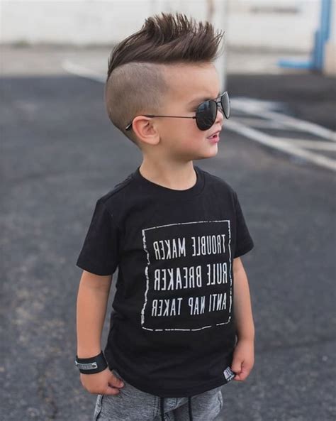 21 Appealing Mohawk Hairstyles for Your Little Boys