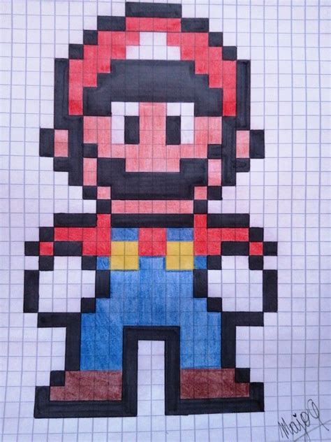 Mario Bros Pixel Art | Pixel art, Art, Spiderman