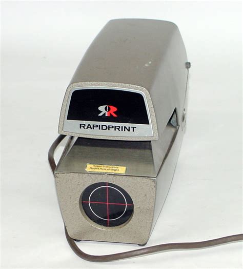 RapidPrint Time Stamp Machine Time Clock Model AR-E ~ Look! | eBay