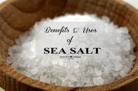 Sea Salt Benefits + 9 Ways of Using It! - Heart Bows & Makeup