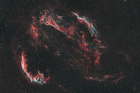 The Cygnus Loop supernova remnant : astrophotography