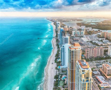 Miami Skyline Aerial