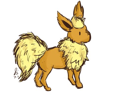 Shiny Flareon by just-juju on deviantART