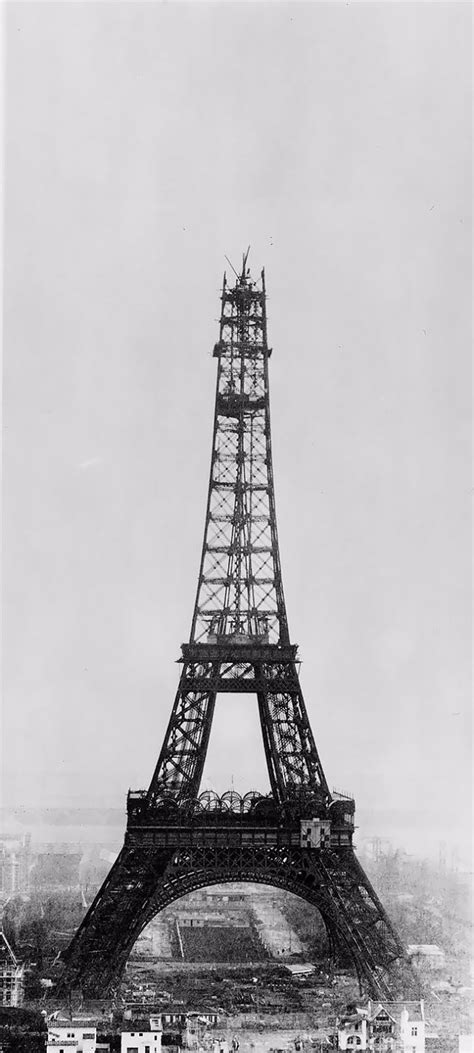 Eiffel Tower Under Construction: Amazing Historical Photos Show the Famous Tower Rising Above ...