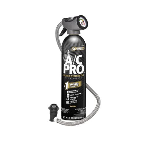 A/C Pro ACP-100 Ultra Synthetic R-134a Car Refrigerant Kit - 20 OZ - Walmart.com - Walmart.com