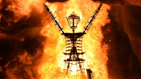 Burning Man 2019: Watch the Man burn in spectacular display