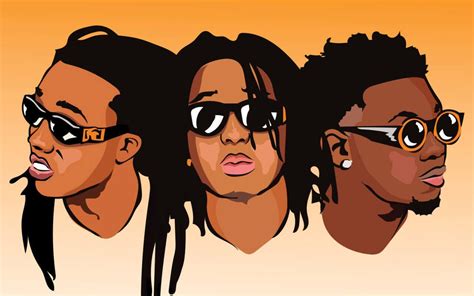 Migos Cartoon Video ~ Migos Arlington Theatre Bring Culture Friday Illustration | Bochicwasure