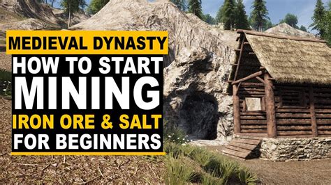 Medieval Dynasty - How to Start Mining for Beginners - YouTube