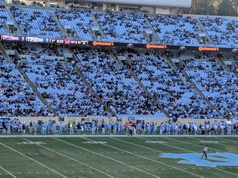 Unc Football Stadium Seating Chart - Kenan Stadium Maps The University ...