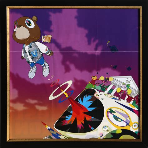 Lot - TAKASHI MURAKAMI, KANYE WEST, GRADUATION, POSTER