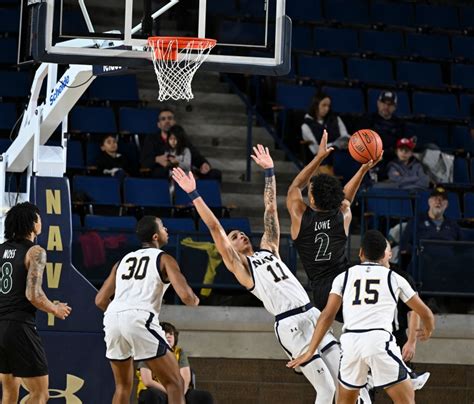 Austin Benigni leads the way as Navy men’s basketball beats William ...