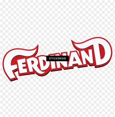 Ferdinand Logo Letters - Ferdinand PNG Image With Transparent Background | TOPpng