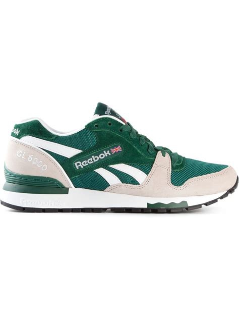 Reebok 'Gl 6000' Sneakers in Green for Men | Lyst