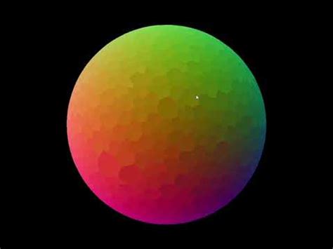 Voronoi/Centroids regions on a sphere - YouTube