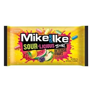 Mike & Ike Intense Fruit Sours | Fruit Candy | Sour Candies