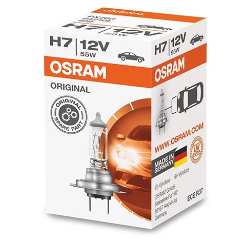 OSRAM H7 12V 55W - 64210L+ Long Life Original Line Automotive Bulb – BulbAmerica