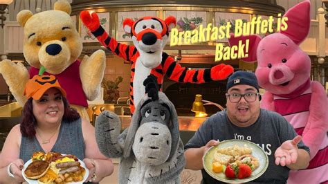 Disney's Breakfast Buffet with Characters is BACK at The Crystal Palace | Magic Kingdom 2022 ...