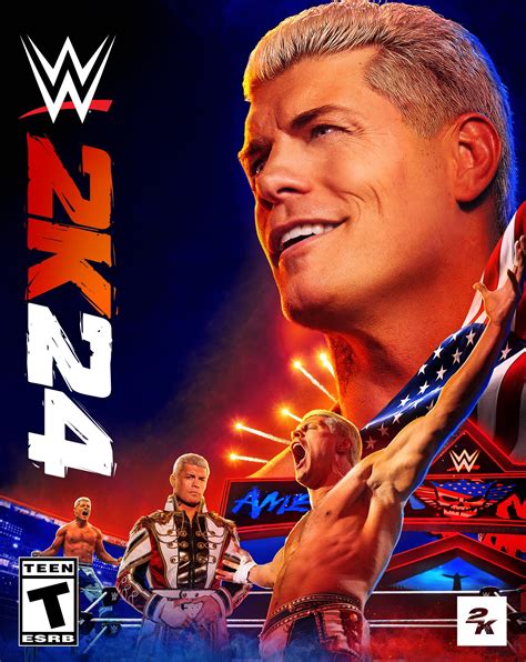 WWE - It's official: Cody Rhodes is a #WWE2K24 cover...