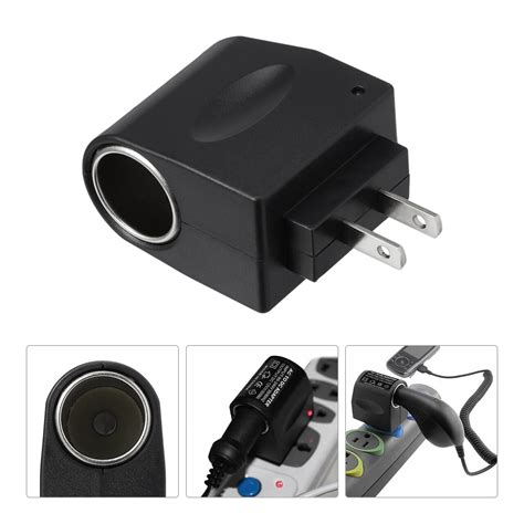 Car Cigarette Lighter Converter Plug Adapter 110V-240V AC Wall Power To 12V DC - Walmart.com