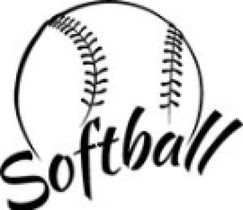 Cartoon Softball Drawing - Free Softball Images Free, Download Free Softball Images Free Png ...