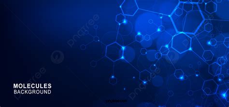 Blue Molecular Structure Technology Background, Desktop Wallpaper, Pc Wallpaper, Medical Care ...