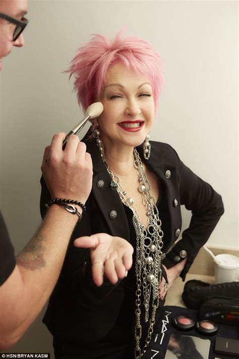 Cyndi Lauper launches an fashion line exclusive to HSN | Daily Mail Online