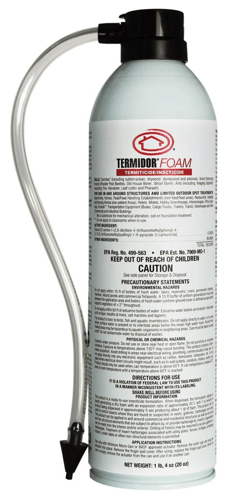 Termidor® Foam Termiticide/Insecticide | BASF Pest Control Products