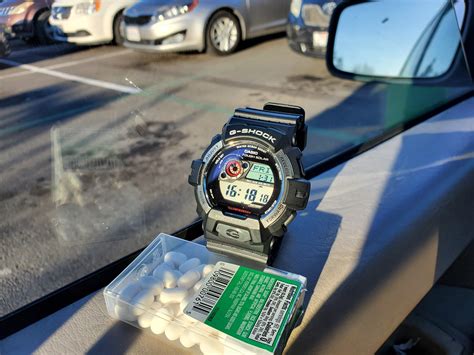 Gotta get that battery indicator up to H. : r/gshock