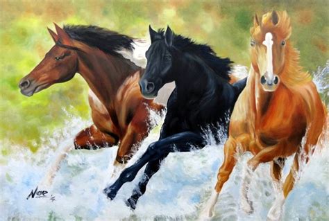 3 Horses Painting Meaning and Benefits