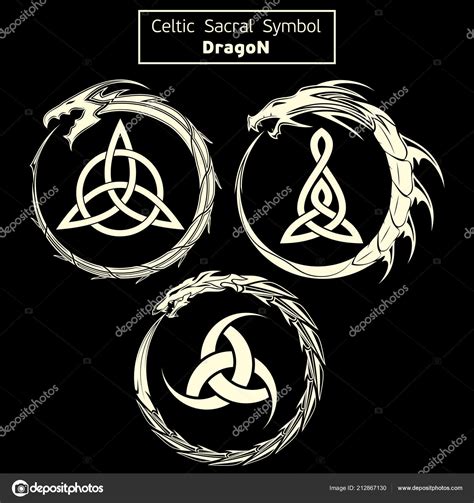 Traditional Celtic Dragon