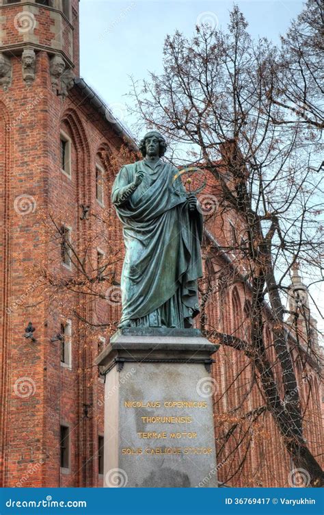 Nicolaus Copernicus Monument. Torun, Poland Stock Image - Image of kopernik, globe: 36769417