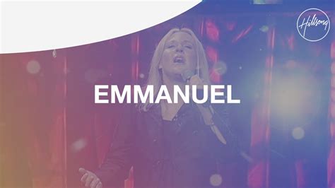 Emmanuel - Hillsong Worship Chords - Chordify