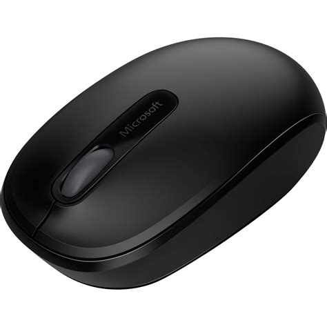 Microsoft Wireless Mobile Mouse 1850 (Black) 7MM-00001 B&H Photo