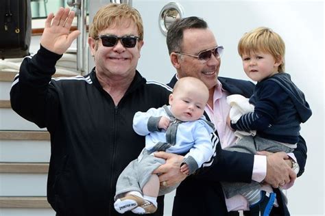 Elton John has revealed who his husband David Furnish now comes second ...