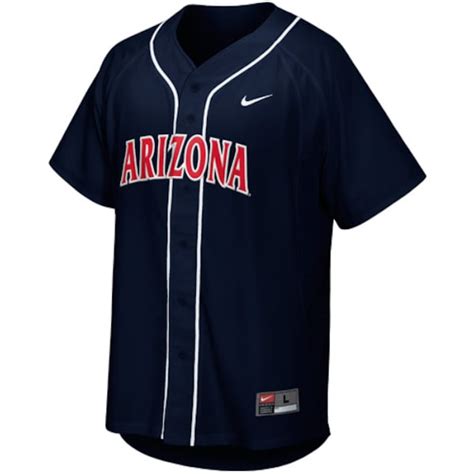 Nike Arizona Wildcats Youth Replica Baseball Jersey - Navy Blue ...