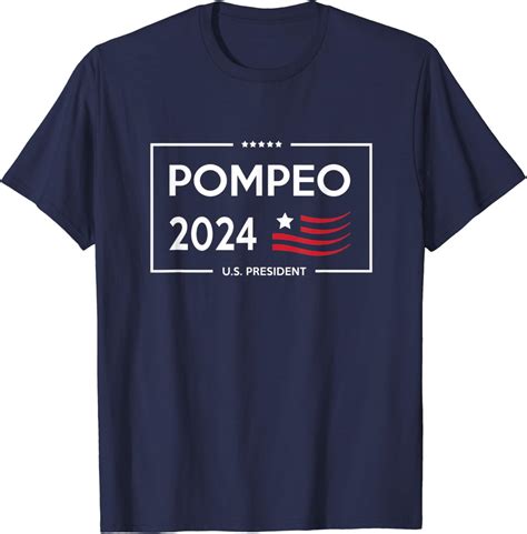 Amazon.com: Mike Pompeo for President 2024 campaign T-Shirt : Clothing ...