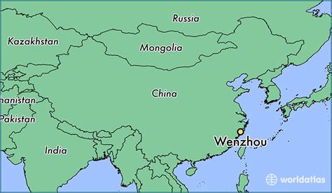 Where is Wenzhou, China? / Wenzhou, Zhejiang Map - WorldAtlas.com