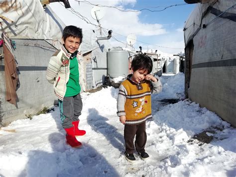 'I need a blanket': Lebanon winter storm batters refugee tents