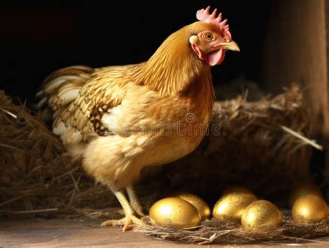 Hen Laying Golden Eggs Stock Illustrations – 41 Hen Laying Golden Eggs ...