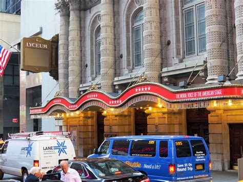 Lyceum Theatre on Broadway in NYC