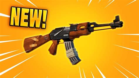 THE NEW AK-47 WEAPON! (Fortnite Battle Royale) - YouTube