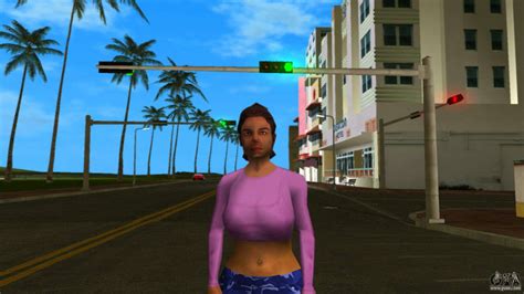 Lucia from GTA VI for GTA Vice City