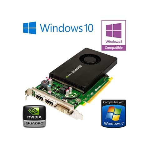 nVidia Quadro K2200 4GB GDDR5 PCI-E Dual DisplayPort DVI Graphics...