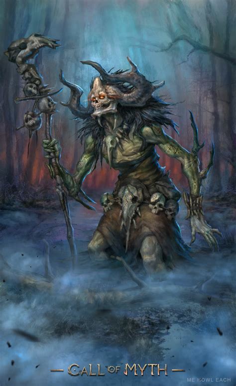 Dark druid by Ivan MikhalenkoFor the card game | Dark druid, Creature artwork, Druid dnd