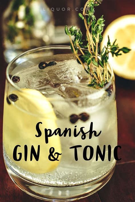 The Spanish Gin & Tonic is The Perfect Summer Brunch Drink | Recipe | Brunch drinks, Spanish gin ...