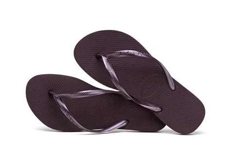 Flip-Flops Flip-flops - Havaianas Slim Aubergine - Brand Havaianas